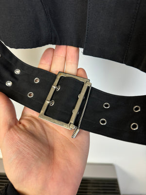 SS2003 Dior “Follow Me” moto biker zipper jacket