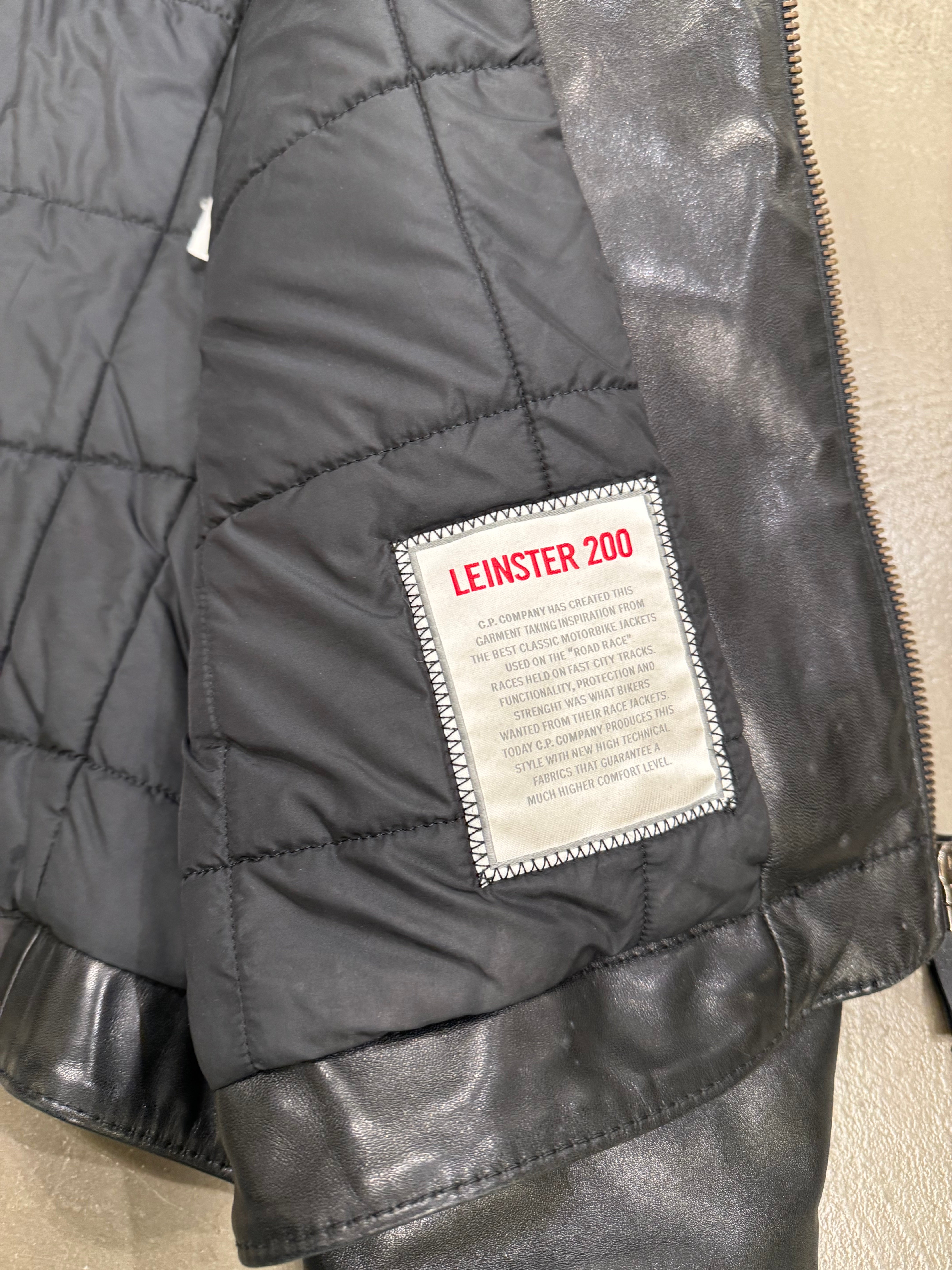 A/W 2005 C.P. Company goggle leather jacket