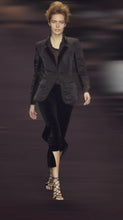 Load image into Gallery viewer, F/W2002 Yves Saint Laurent by Tom Ford bow tie leather short trousers
