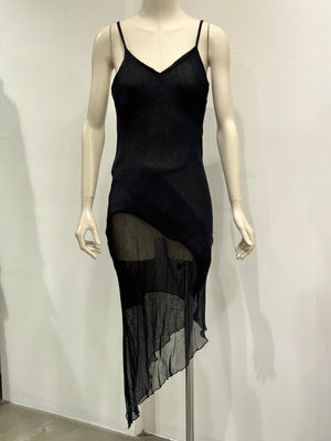 2000s Cavalli wrinkle dress