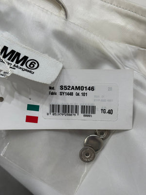 S/S2020 Maison Margiela MM6 five zipper leather jacket