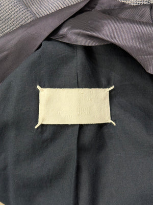 A/W2007 Maison Margiela wool pointed wrinkled shoulder blazer