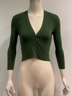 2018 Prada cropped knit cardigan