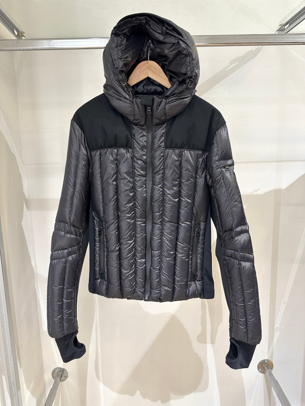 AW2011 Prada technical puffer jacket