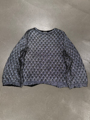 2020 Saint Laurent silver knit