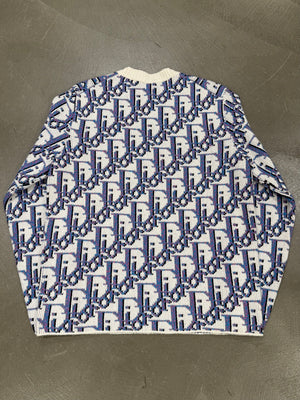 F/W2020 Dior x Shawn Stussy oblique monogram crewneck sweater