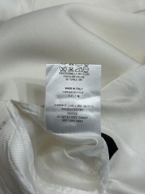 2001 Gucci by Tom Ford tie waist wrap blazer