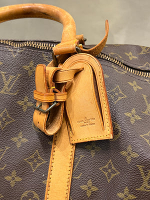 1983 Louis Vuitton monogram canvas Keepall 55