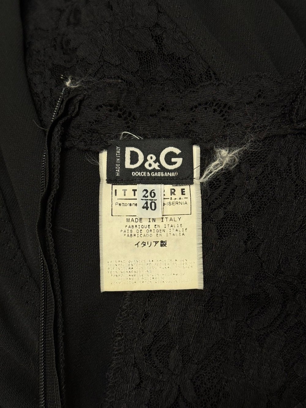 2000s Dolce & Gabbana sheer midi dress