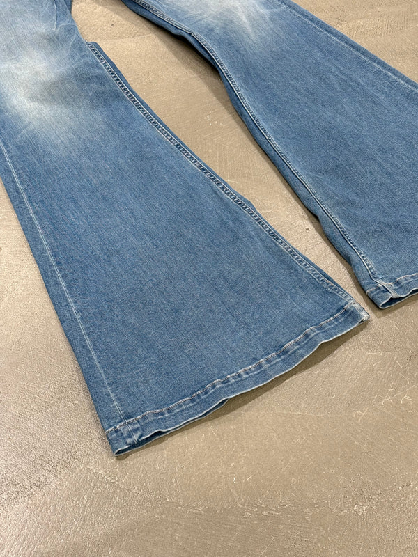 Rick Owens Bolan flare denim jeans