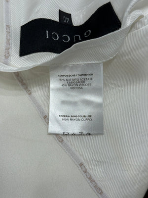 2001 Gucci by Tom Ford tie waist wrap blazer