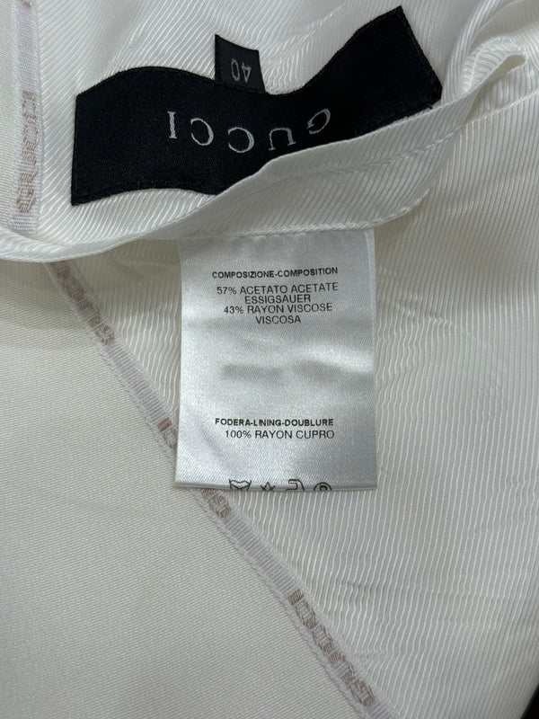 2001 Gucci by Tom Ford tie waist wrap blazer
