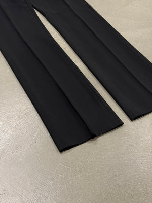 2010s Raf Simons wool flared trousers