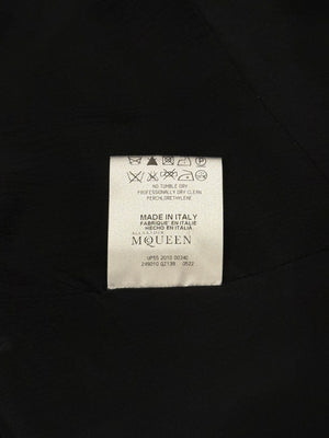 2010 Alexander McQueen draped pocket jacket