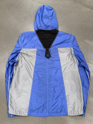S/S2017 Prada Linea Rossa color block windbreaker jacket