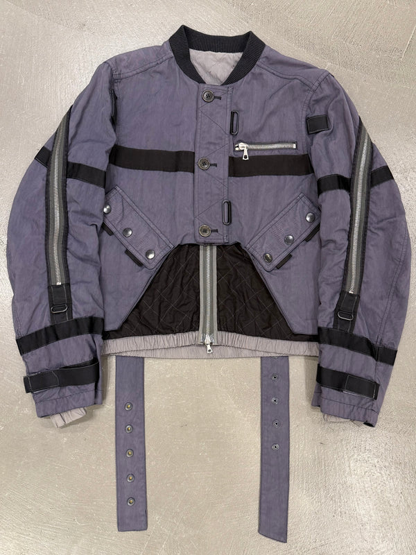 A/W2014 Dries Van Noten runway back-zip bomber jacket