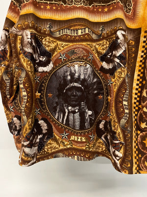 AW1994 X-ray Native American corduroy shirt