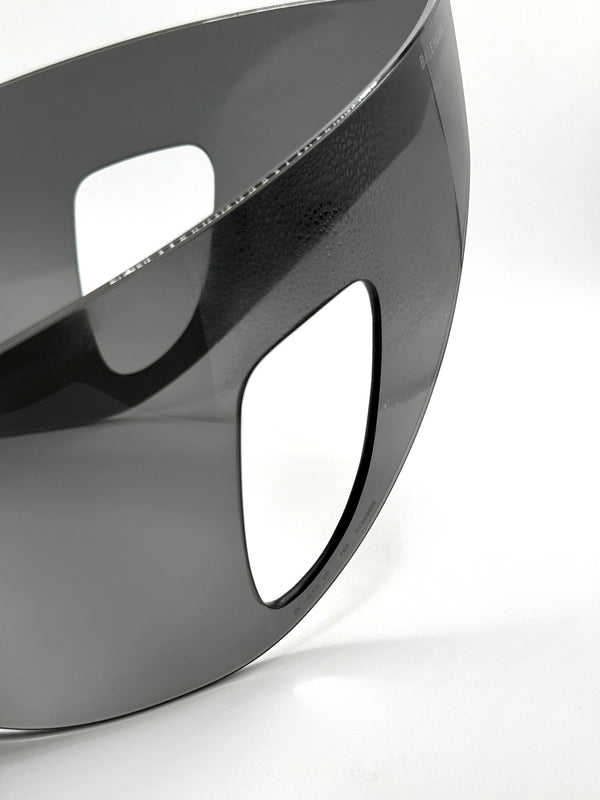Balenciaga 24/7 runway visor sunglasses