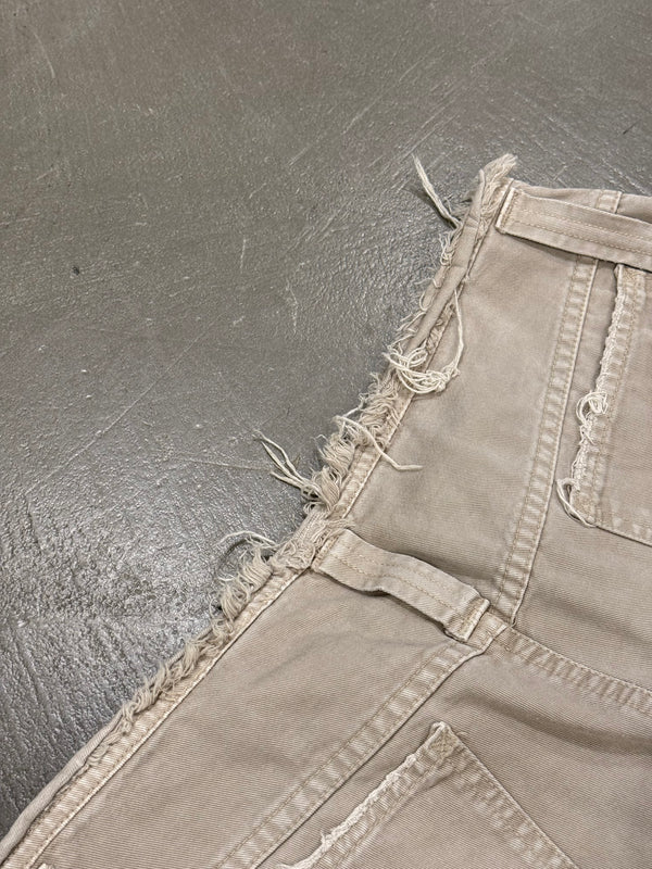 S/S2003 Dolce & Gabbana runway zipped distressed denim pants