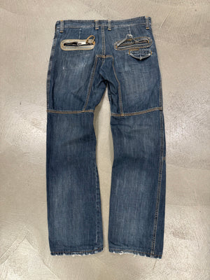 A/W2004 Dolce & Gabbana biker jeans