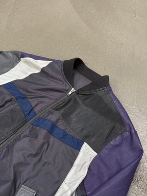 S/S2007 Maison Margiela patchwork paneled bomber jacket