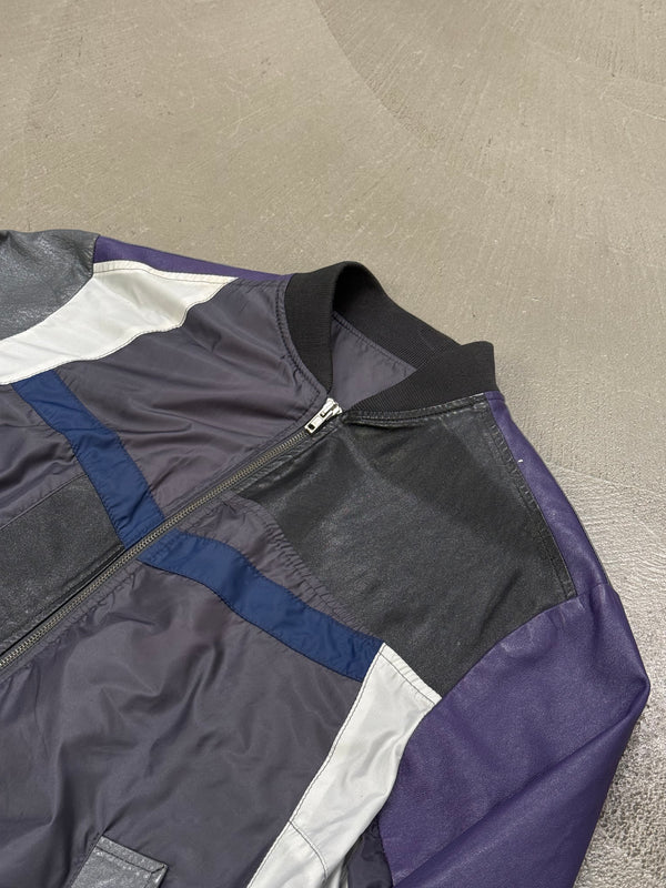 S/S2007 Maison Margiela patchwork paneled bomber jacket
