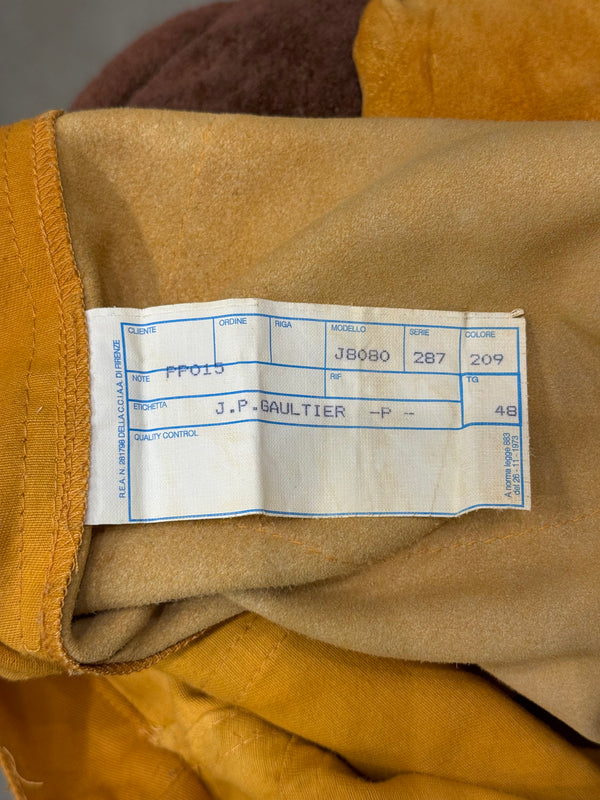 2000s Jean Paul Gaultier hybrid leather pants
