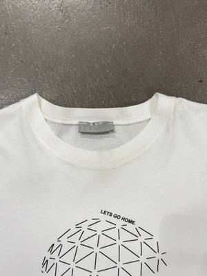2000s Dior by Hedi Slimane world t-shirt