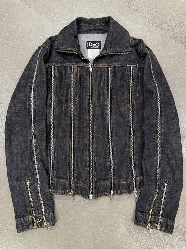 S/S2004 Dolce & Gabbana full zip denim jacket