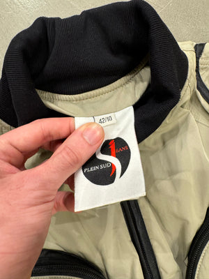 2000s Plein Sud cargo utility nylon jacket