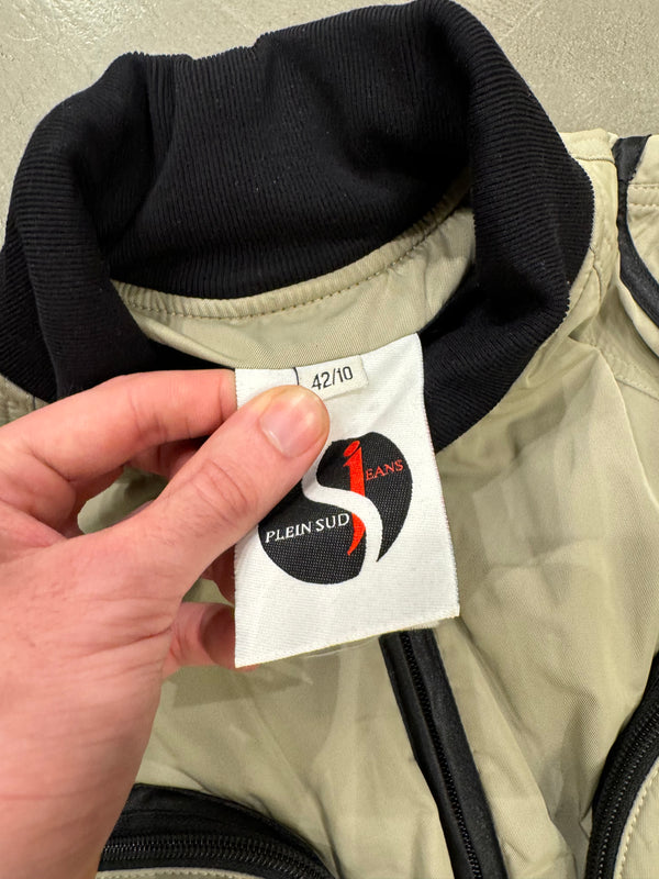 2000s Plein Sud cargo utility nylon jacket