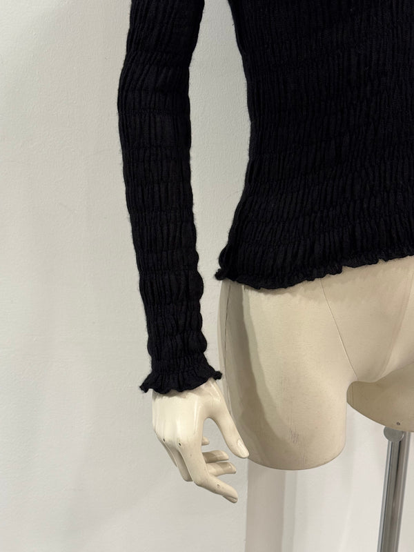 A/W2003 Christian Dior by John Galliano cachemire and silk bondage knit