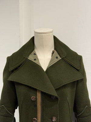 A/W2006 Junya Watanabe runway deconstructed military jacket
