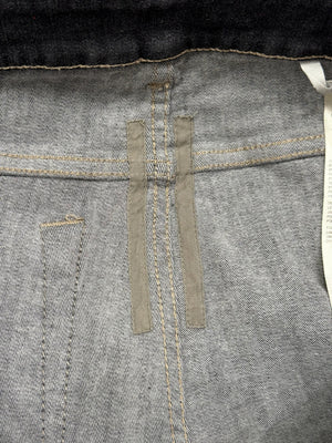 S/S2020 Rick Owens Tyrone painted sample jeans