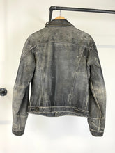 Load image into Gallery viewer, 2000s Roberto Cavalli washed faded leather jacket
