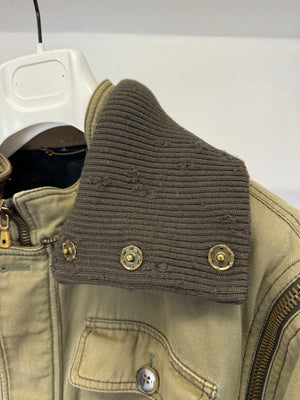 A/W2003 Dolce & Gabbana military aviator modular bomber jacket