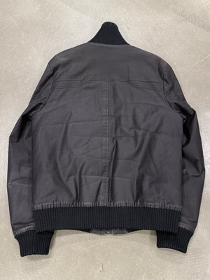 A/W2007 Dior by Hedi Slimane high neck zip up bomber jacket