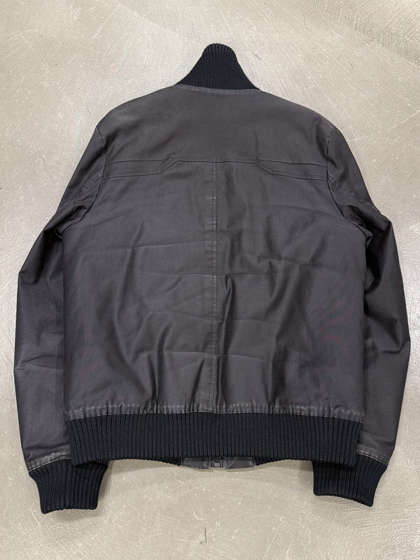 A/W2007 Dior by Hedi Slimane high neck zip up bomber jacket