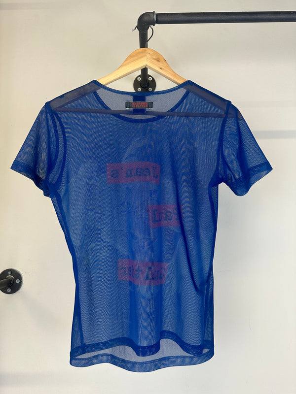 2000s Jean Paul Gaultier Kamasutra mesh top