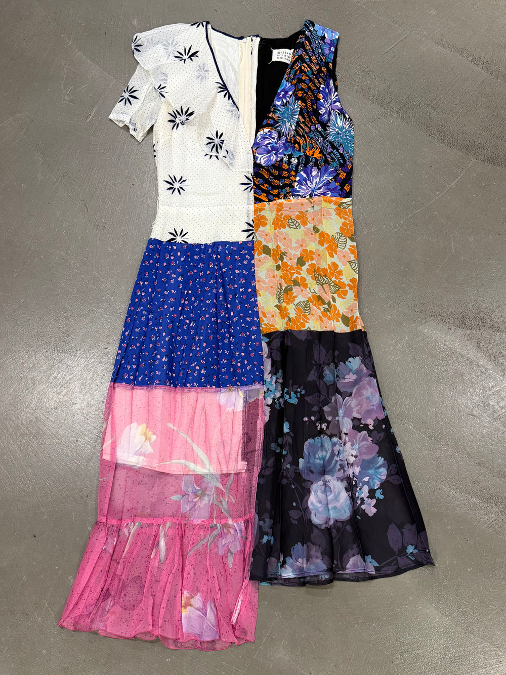 S/S2005 Maison Margiela artisanal runway patchwork dress