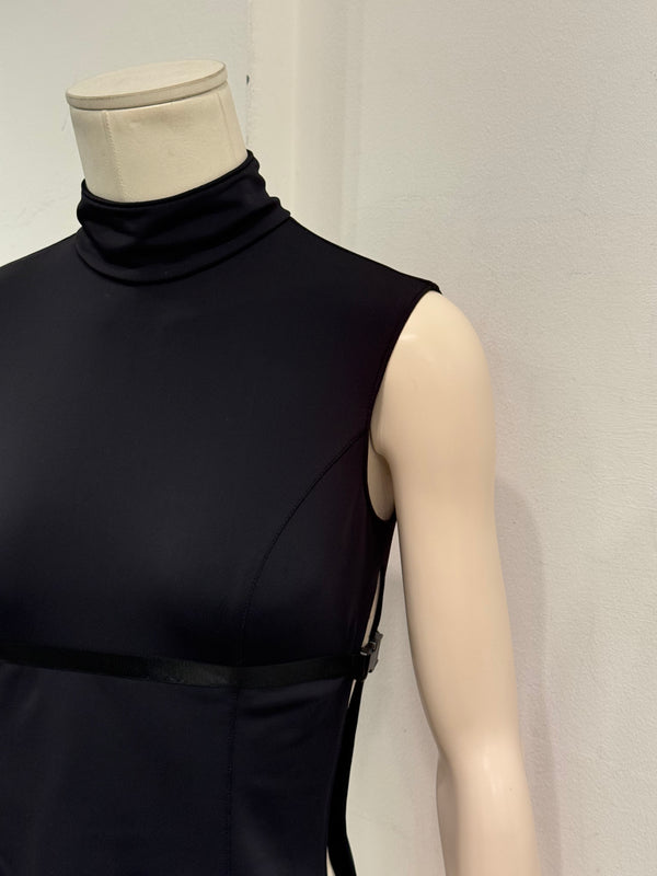 1999 Miu Miu technical sleeveless top with strap detailing