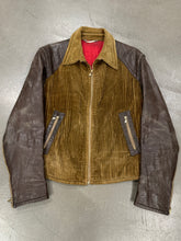 Load image into Gallery viewer, 1990s Dolce &amp; Gabbana mainline hybrid corduroy leather jacket
