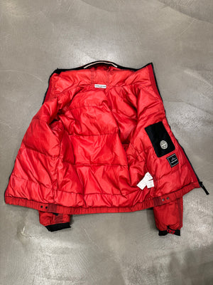 2007 Stone Island mesh badge down jacket