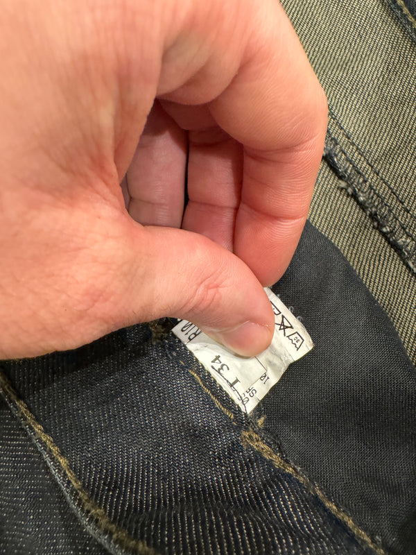 2000s Raf Simons biker jeans