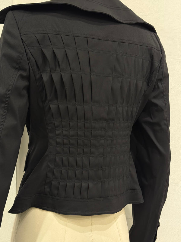 A/W2003 Gucci by Tom Ford structured wide collar tailored jacket