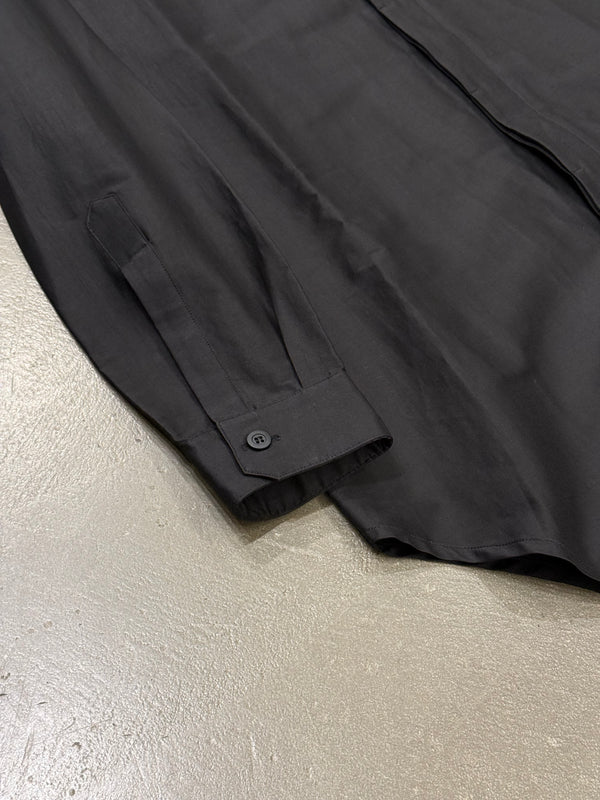 S/S2016 Rick Owens “Cyclops” high neck long sleeve shirt