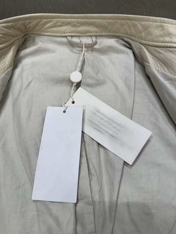 S/S 2008 Maison Margiela 5 zip leather biker jacket