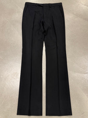 2010s Raf Simons wool flared trousers