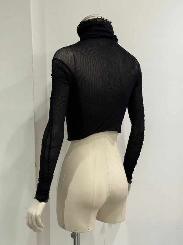 1990s Dolce & Gabbana sheer bluse top