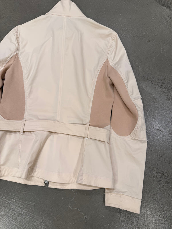 2000s Prada hybrid light nylon jacket